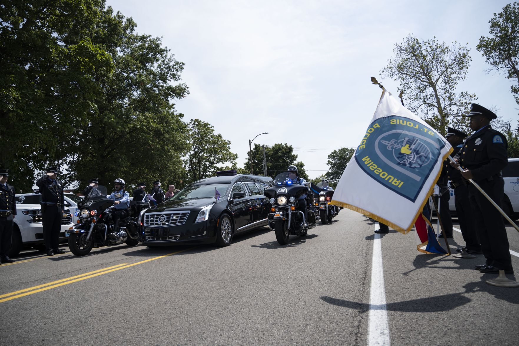 Procession for Officer Bohannon